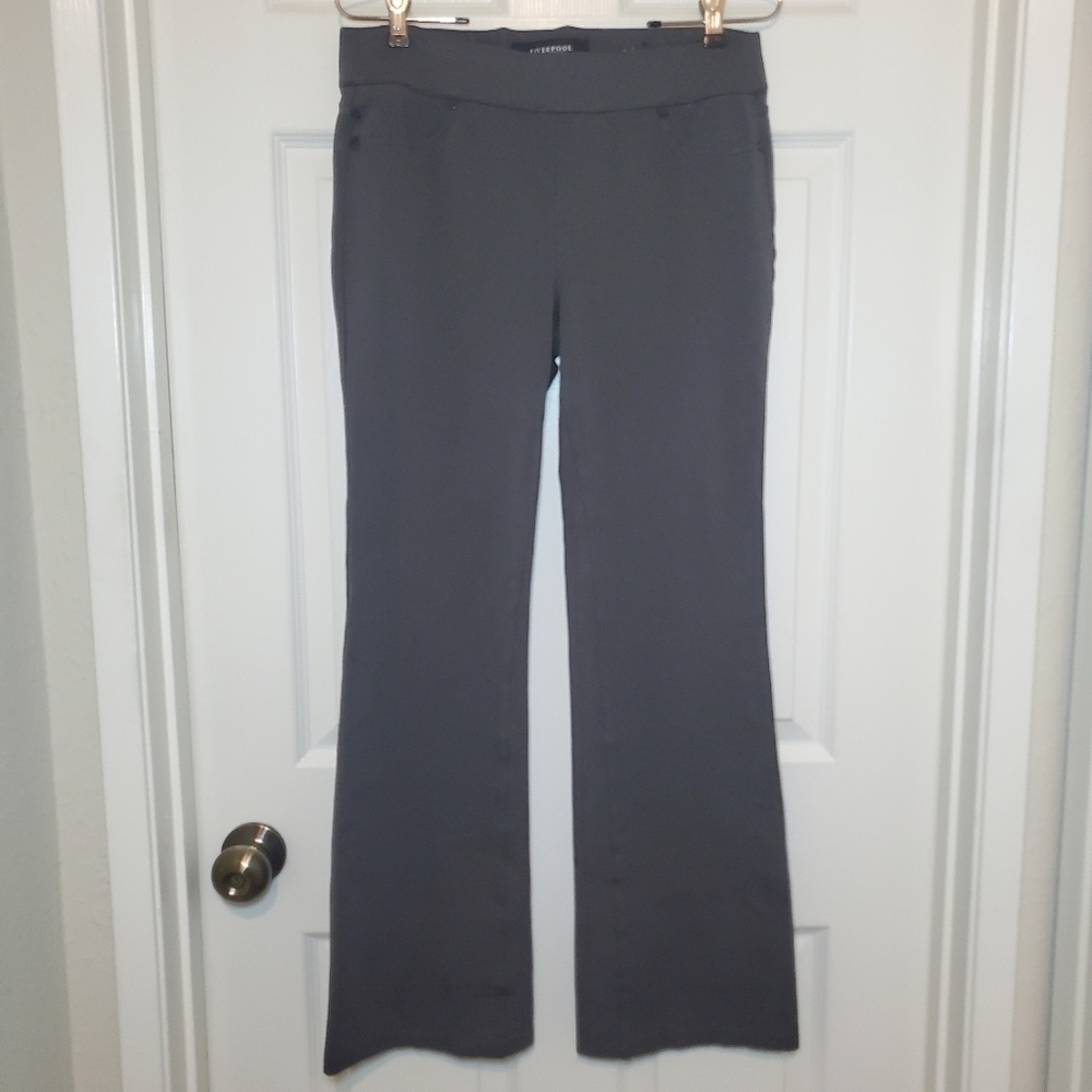 Liverpool Jeans Women's Size 8 Kimberly Pull On Bootcut Gray